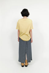 YWD ロゴTシャツ_イエロー