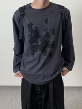 Shadow printing long sleeve