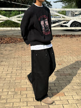 バルーンダブルニースウェットパンツ