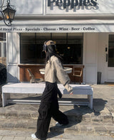Snap big cargo pants
