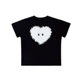 LOVE ME ハーフTシャツ BLACK