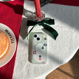 [MADE] Snowman’s Winter Pieces - Frosted Jelly Case