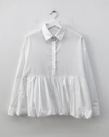 Penning Balloon Blouse (2color)