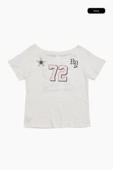 チェッカーボードニューヨークプリンティングTシャツ