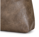 Heather Big Hobo Bag Brown