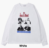 ブルースプリント長袖Tシャツ