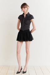 LILY MINI SKIRT black