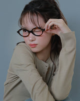 [ORIGINAL] Bay Round Acetate Frame Glasses