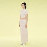 クローバーTシャツ (cream)
