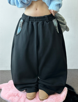 クーピチェックポケットバルーンワイドパンツ 💚 2カラーズ