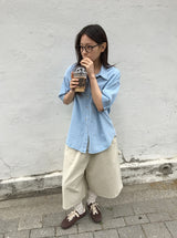 [unisex] Hashiru Carpenter Bermuda Banding Pants