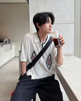 ポテムコーラーショートスリーブカーディガン