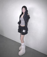 88 set up hood zip-up (2colors)