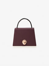 LOMEL MINI マイクロレザーバッグ / Maroon Burgundy