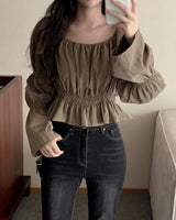 Sme Shirring blouse