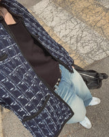 リングスカーブワイドデニムパンツ
