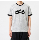 エッセンシャルスタンダード半袖リンガーTシャツ 3GEAR メランジ