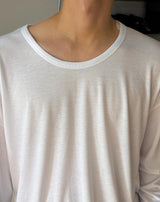 747 Simple U Neck T Shirt (3color)