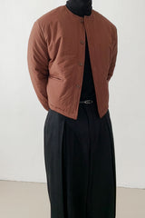RELAX PADDING JACKET CHOCOBROWN