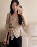 Anna Wrapped Blouse