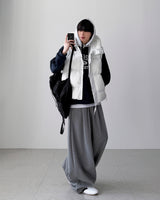 Plus Hood Padding Vest