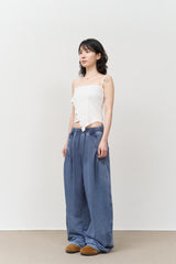 ピケカーブドスウェットパンツ (2color)
