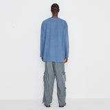 Into The Galaxy Pigment Long Sleeve T Light Blue