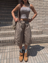 フレッシュピンタックバミューダパンツ