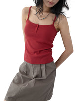 Spandex Crop Cap Sleeve Tank Top