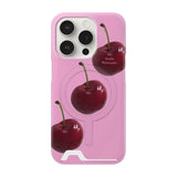 Hard Cherry Case (hard)_MagSafe Card Drop