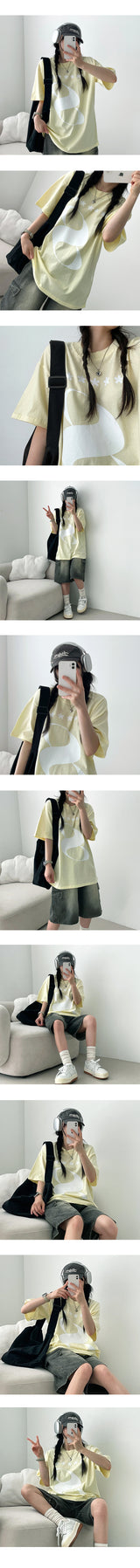 デート半袖Tシャツ