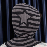 ストライプスターバラクラバ