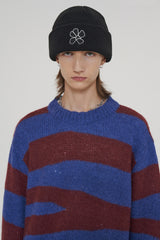 フラワービーニー /FLOWER BEANIE / BLACK