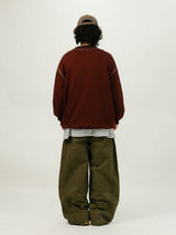 TE Vintage Washing Cargo Banding Pants