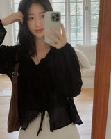 Iso frill blouse