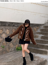 #スノーボアショートダッフルジャンパー(2color)