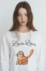 ラブキャットT [ivory]