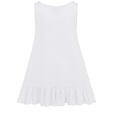 フリルドレス IN WHITE