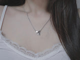 new square twinkle necklace