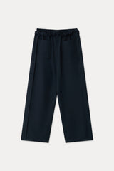 TAILORED WIDE PANTS_NAVY
