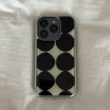 [Epoxy]バンピードット(black)シルバーバンパーケース