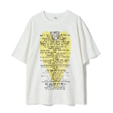 Untitled ハートロゴ ピグメントウォッシュ半袖  Off White