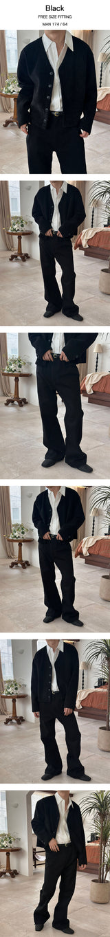 [F/W] Golgi v neck crop cardigan(4color)