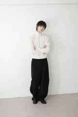 volume curved corduroy pants