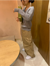 ラッカールーズフィットコットンカーゴパンツ（3c）