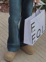 ASCLO Sand Brush Flare Denim Pants (2color)