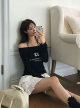 [MADE] ナード,シースルー レタリング Tシャツ