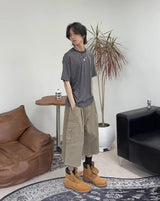 Ferid Stone Washed Cargo Bermuda Pants