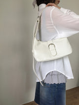 Tony Big Buckle Shoulder Bag (4color)
