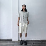 Pebble Stripe Short Sleeve Shirt